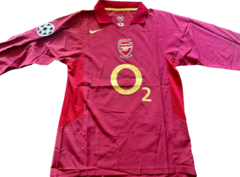 Arsenal manga larga bordo Henry 2005/06 - comprar online
