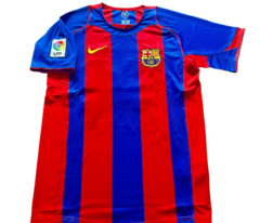Barcelona titular Messi 2004/05 - comprar online