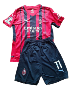 Kit Niño Milan titular Ibrahimovic 2021/22 - comprar online