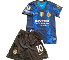 Kit Niño Inter de Milan titular Lautaro 2021/22 - comprar online