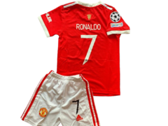 Kit Niño Manchester United titular Ronaldo 2021/22