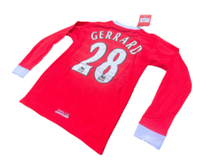 Liverpool manga larga titular Gerrard 1998/00 en internet