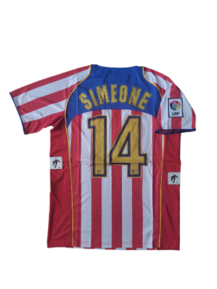 Atletico Madrid titular Simeone 2004/05
