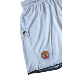 Short retro Manchester United blanco Ronaldo 2007/08 - comprar online