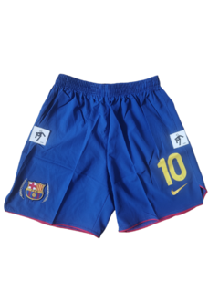 Short retro Barcelona azul Ronaldinho 2007/08