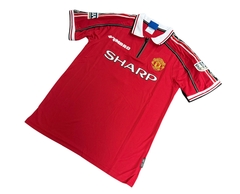Imagen de Manchester United titular Beckham 1998/99