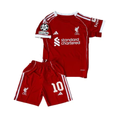 Kit Niño Liverpool titular Mac Allister 2025/26 en internet