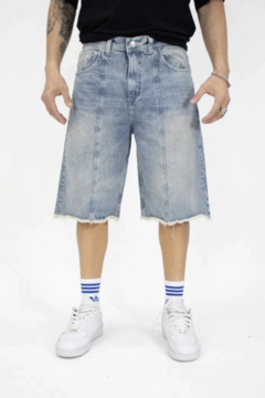 Bermuda Baggy Cut Celeste