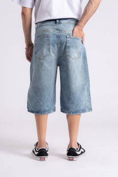 Bermuda Baggy Azul Nevada - tienda online