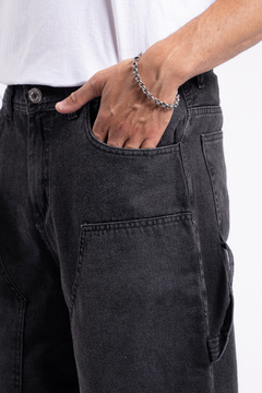 Bermuda Baggy Carpintero Black 2 en internet