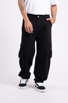 Jean Baggy Cargo Negro en internet