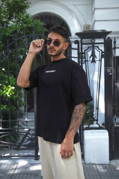Remera Over Project Negra - kyro
