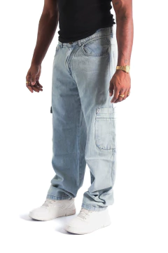 Jean Baggy Cargo Celeste Ego en internet