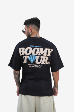 Remera Over Project Negra