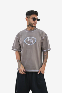 Remera Logo BS Marron
