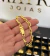 PULSEIRA CADEADO FINO (7mm) FECHO TRAVA DUPLA - Banhada a Ouro 18k - Joias Banhadas a Ouro - Matri Joias