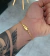 PULSEIRA CADEADO (3mm) FECHO TRAVA DUPLA - Banhada a Ouro 18k na internet