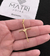 PINGENTE CRUZ AMARRADA - 4x2cm - Banhado a Ouro 18k na internet