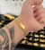 PULSEIRA FIO RELÓGIO (10mm) FECHO TRAVA DUPLA - Banhada a Ouro 18k - comprar online