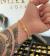 PULSEIRA CADEADO (5mm) FECHO TRAVA DUPLA - Banhada a Ouro 18k - Joias Banhadas a Ouro - Matri Joias