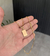 CORRENTE ELO VAZADO CUBINHO (2mm) + PINGENTE PERSONALIZÁVEL PLAQUINHA- 2x1,2cm - Banhado a Ouro 18k na internet
