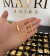 CORRENTE CADEADO DUPLO 4mm FECHO TRAVA DUPLA - Banhado a Ouro 18k