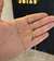 CORRENTE CADEADO LAMINADO (2mm) FECHO TRADICIONAL - Banhada a Ouro 18k - comprar online