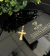 PINGENTE CRUZ COM DETALHES EM RELEVO - (4x2cm) - Banhado a Ouro 18k - comprar online