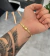 PULSEIRA GRUMET FLAT (4mm) FECHO TRAVA DUPLA - Banhada a Ouro 18k - loja online