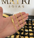 CORRENTE GRUMET DUPLA 4mm FECHO TRAVA DUPLA - Banhada a Ouro 18k