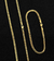 CORRENTE + PULSEIRA GRUMET LACRAIA (3mm) FECHO TRADICIONAL - Banhada a Ouro 18k