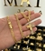 CORRENTE GRUMET DUPLA (6mm) + PINGENTE CRUZ COM FACE DE CRISTO CRAVEJADA - Banhada a Ouro 18k - comprar online