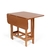 Conjunto Prático Dobrável Soft Mesa 4 Cadeiras Mel Natural na internet