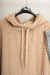 Poncho de Toalla Camel Infantil - tienda online