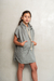 Poncho de Toalla Gris Infantil - comprar online