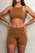 Top y´Short Jericoa Marron + Medias en internet