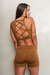 Top y´Short Jericoa Marron + Medias - Valus Bikinis & Fitness