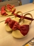 Sandália Infantil Feminina Vermelha com Laço – Charme Conforto Versatilidade – Sandália Laço La Belle - La Belle Petit - Moda Infanto Juvenil Feminina