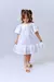 Vestido pala com flor - comprar online