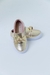 Tênis Infantil Feminino Dourado – Slip-On Confortável e Estiloso – Tenis Joy