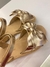 Sandália Infantil Feminina Dourada com Laço – Conforto Elegância Alta Qualidade – Sandália Laço La Belle - La Belle Petit - Moda Infanto Juvenil Feminina
