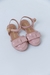 Sandália Infantil Feminina Nude Verniz – Sofisticação Conforto Premium – Sapato Mule Emy - comprar online