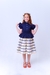 Vestido em tricolinelisa xadrez - La Belle Petit - Moda Infanto Juvenil Feminina