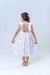 Vestido mix laço dourado - comprar online