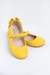 Sapato La Belle Velcro - Amarelo