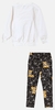 Conjunto Momi Infantil Menina – Moletom com Aplique 3D e Calça Estampada - comprar online