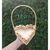 KIT DE CESTA DE CORAÇÃO/ FUNDO 18 CM - MARCENARIA RABELO