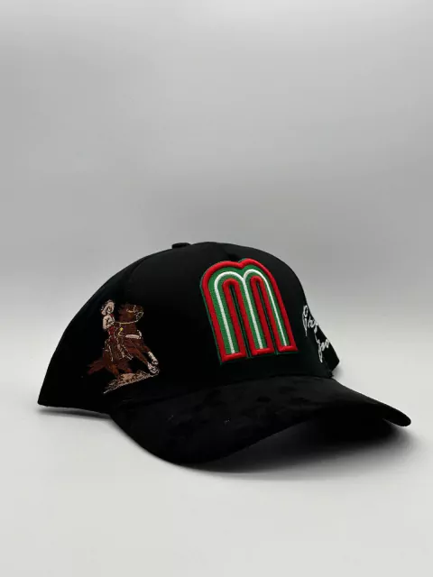 GORRA GALLO FINO MEXICO CHARRO - NEGRA