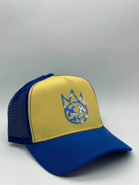 CULT OF INDIVIDUALITY // CLEAN LOGO MESH YELLOW