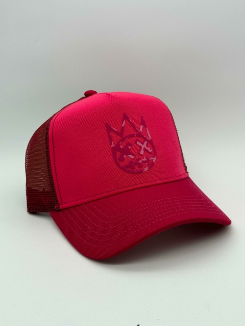 CULT OF INDIVIDUALITY // CLEAN LOGO MESH RED